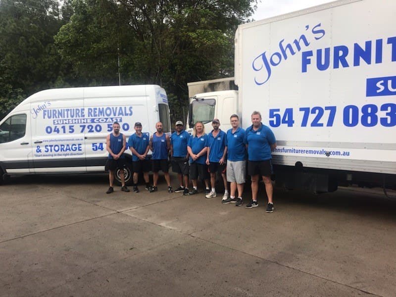 John's Furniture Removals removalist work in Yandina