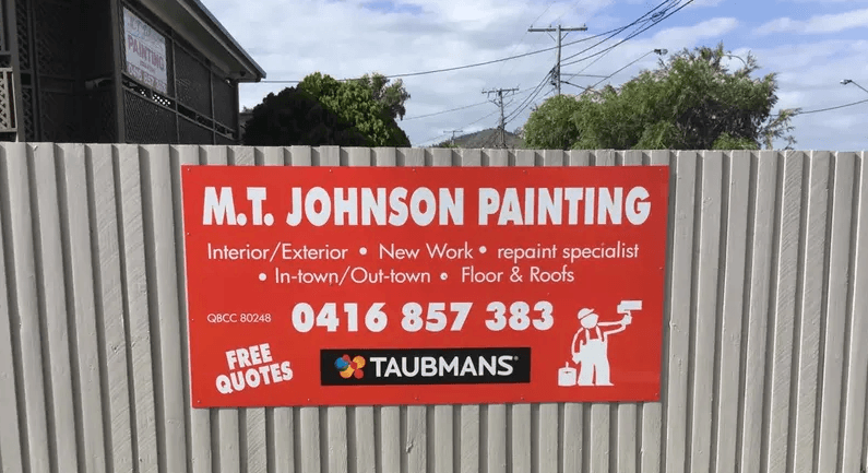 Johnson M T Painting painter work in Frenchville