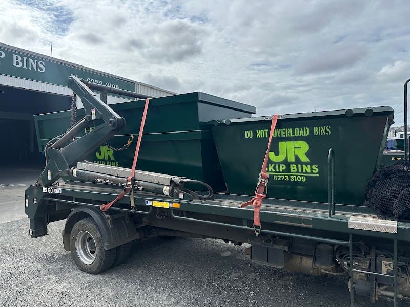JR Skip Bins Tasmania rubbish removal work in Glenorchy