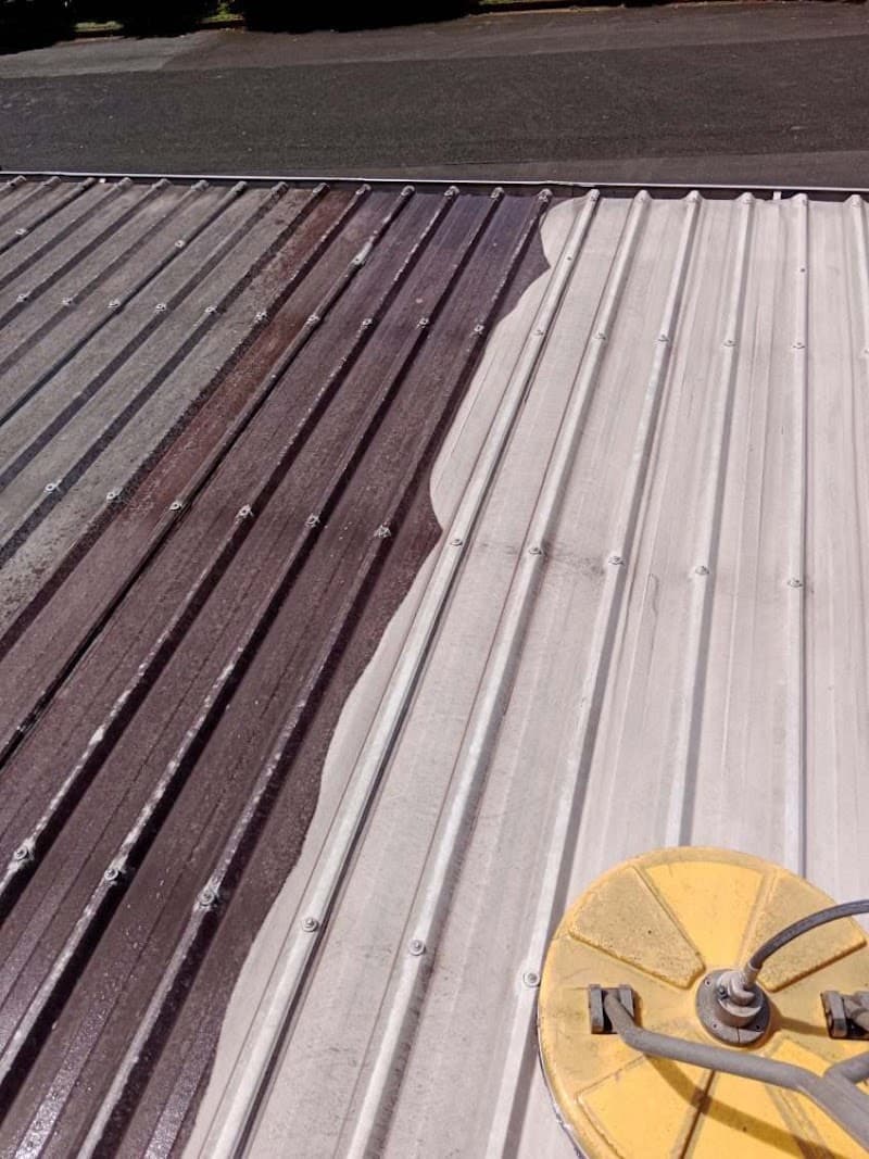 JSM Pressure Washing gutter cleaning work in Edmonton