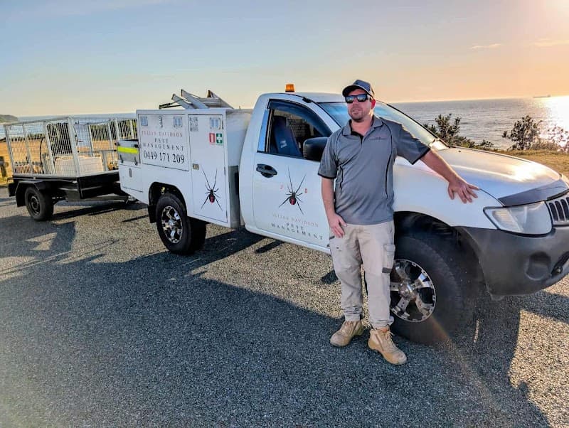 Julian Davidson Pest Management pest control work in Swansea Heads