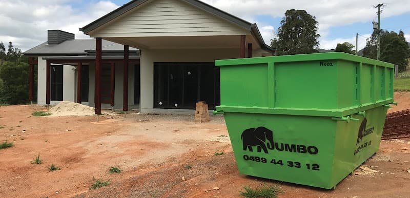Jumbo Skip Bin Hire Brisbane rubbish removal work in Narangba