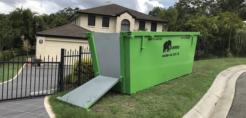 Jumbo Skip Bin Hire Brisbane rubbish removal work in Narangba