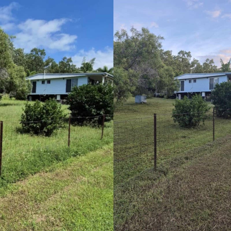 Just Simplicity Property Maintenance gardening work in Mackay