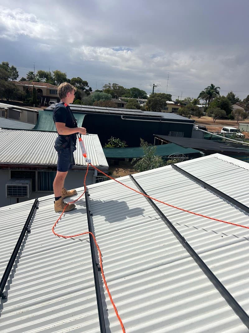 Just Solar Co solar panel installation work in Perth