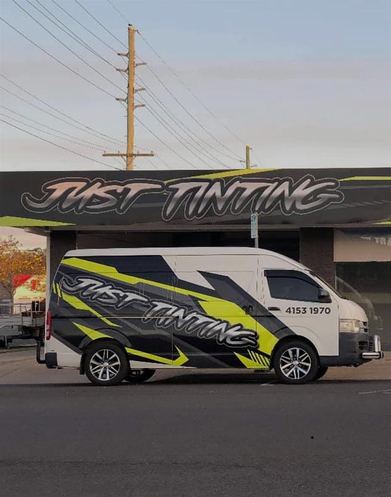 Just Tinting window tinting work in Bundaberg Central