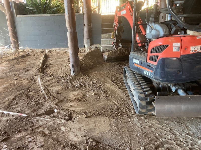 K & S Mini Excavating demolition work in White Rock
