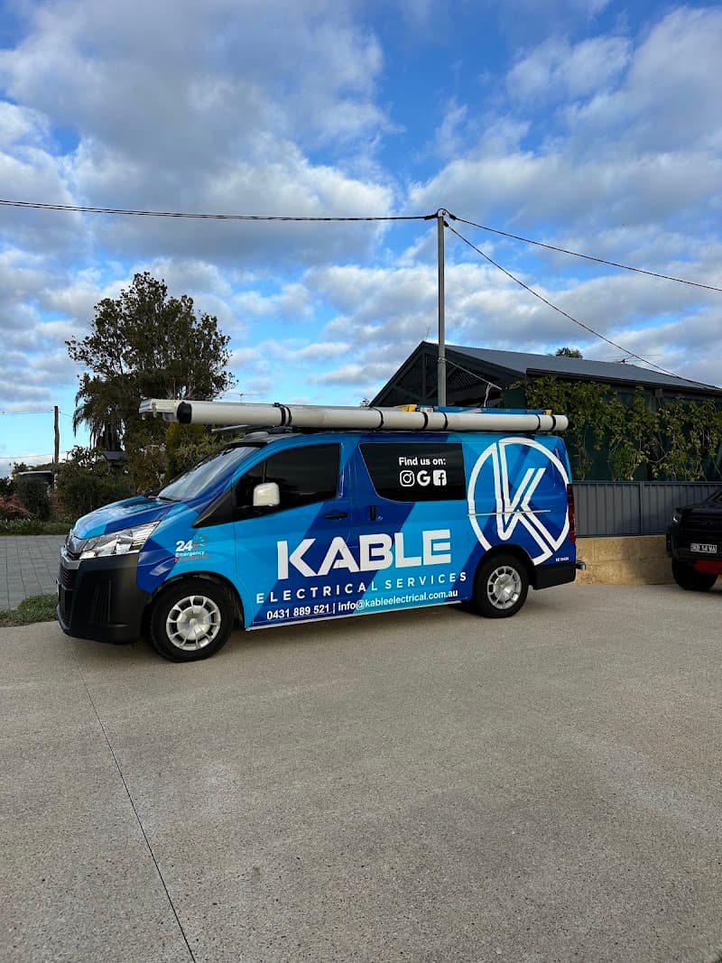 Kable Electrical Services electrician work in Hamersley