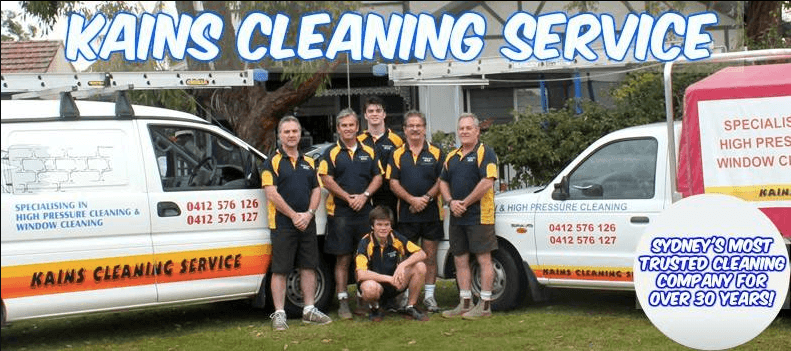 Kains Cleaning Service gutter cleaning work in Loftus