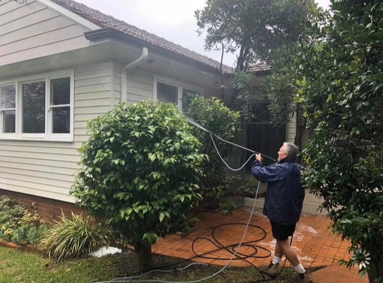 Kains Cleaning Service gutter cleaning work in Loftus