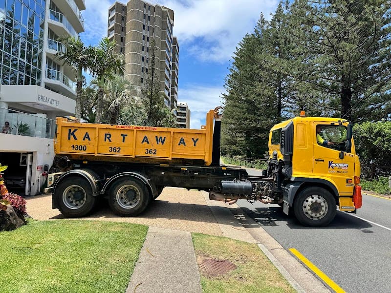 Kartaway Skip Bin Hire Sunshine Coast rubbish removal work in Kunda Park
