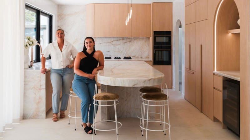 Kate Anderson Design kitchen renovation work in Maroochydore
