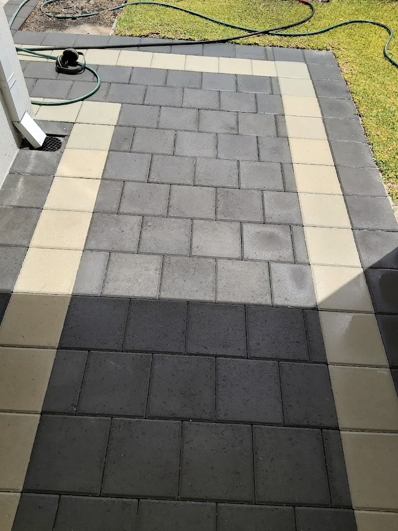 Kathe Cleaning Services pressure washing work in Wellard