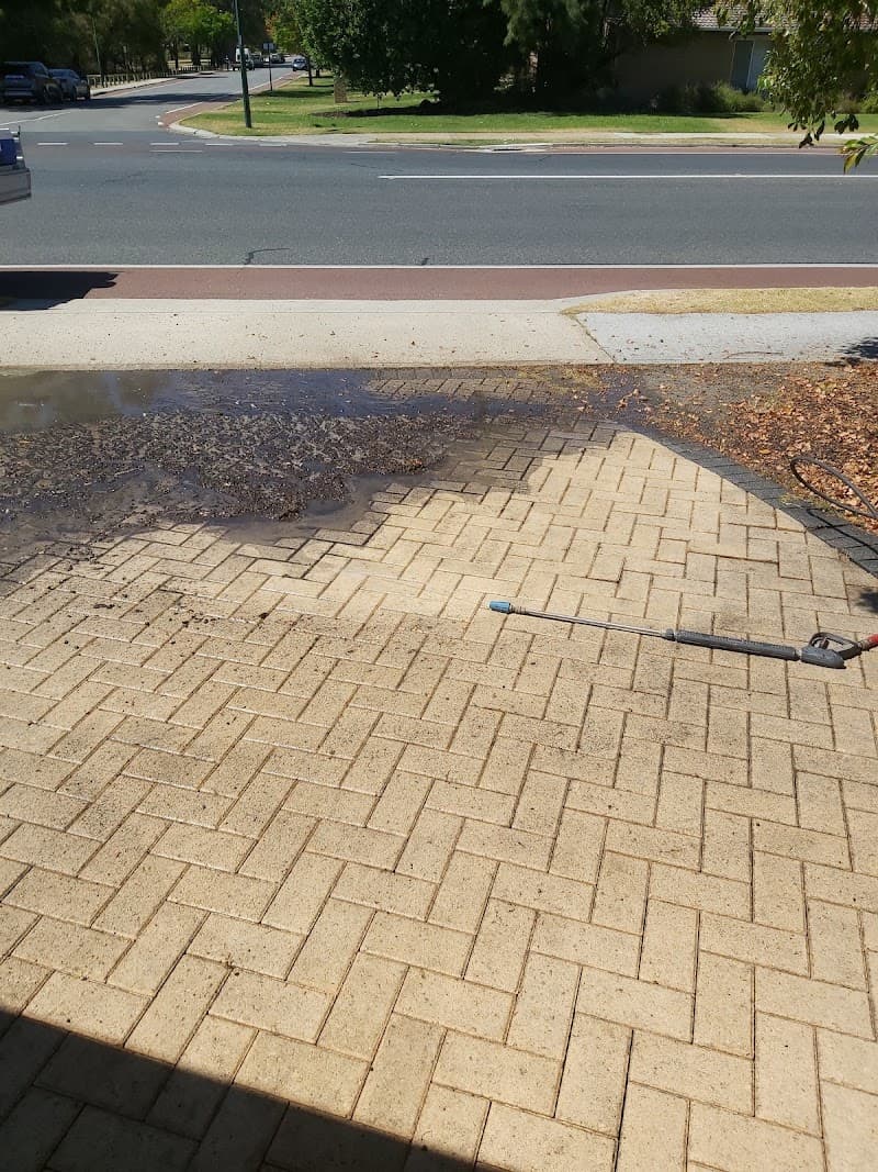 Kathe Cleaning Services pressure washing work in Wellard