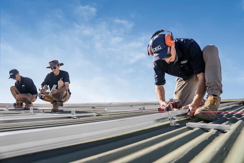 KDEC Electrical & Solar solar panel installation work in Albury