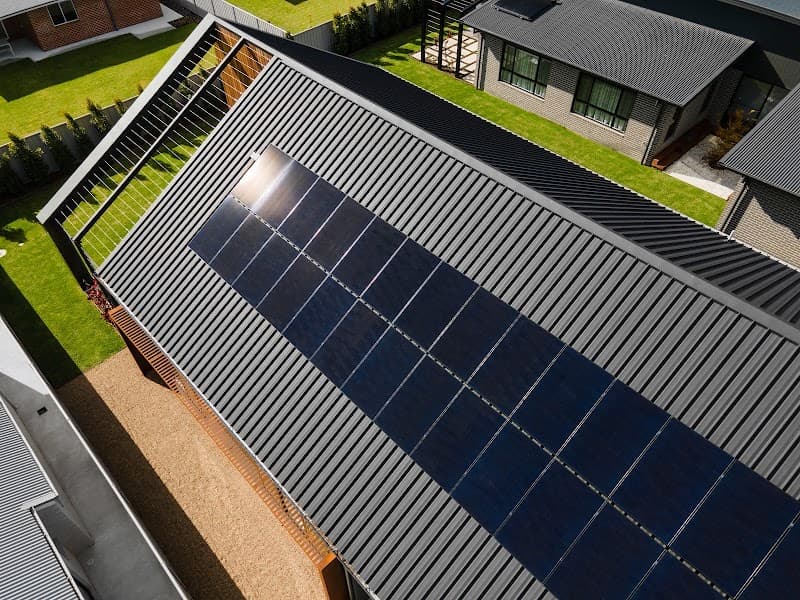 KDEC Electrical & Solar solar panel installation work in Albury