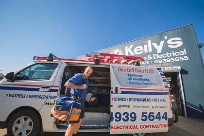 Keily's Appliance & Electrical appliance repair work in Yeppoon