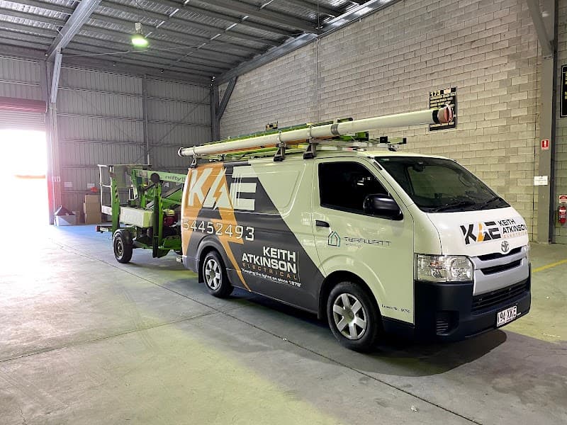 Keith Atkinson Electrical electrician work in Kuluin