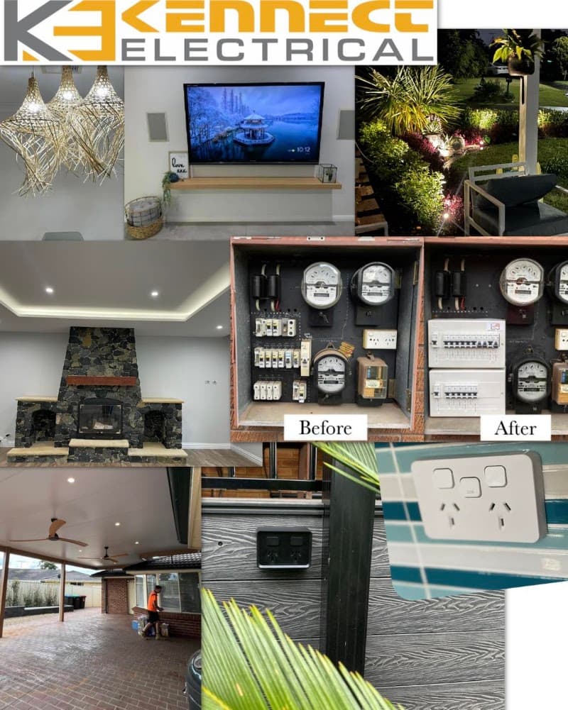 Kennect Electrical Services electrician work in Penrith