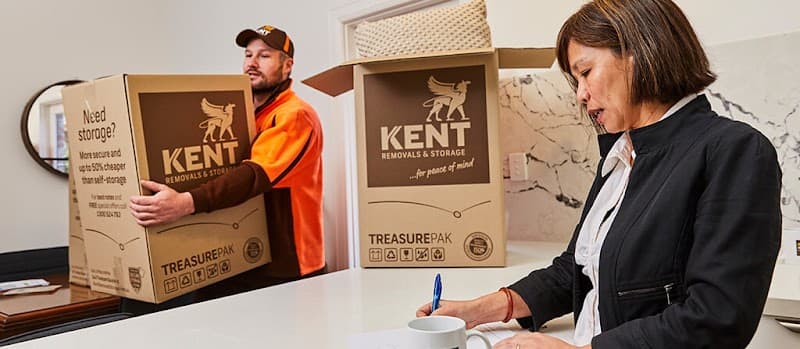 Kent Removals & Storage removalist work in South Launceston