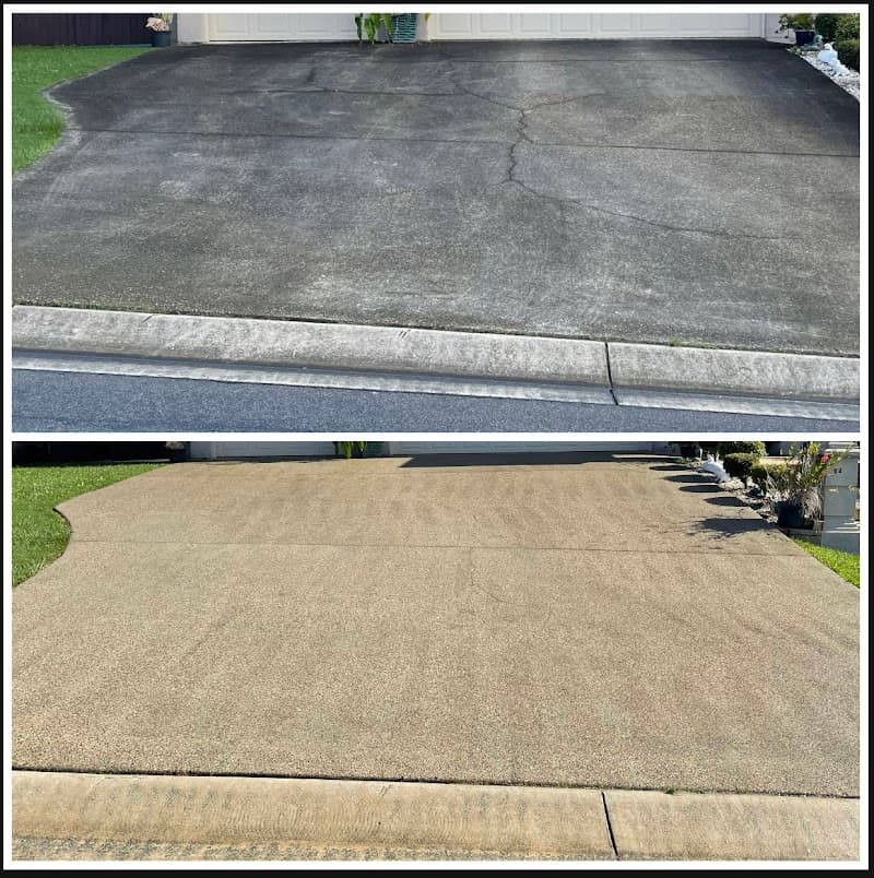 Kev's Pressure Cleaning pressure washing work in Deception Bay
