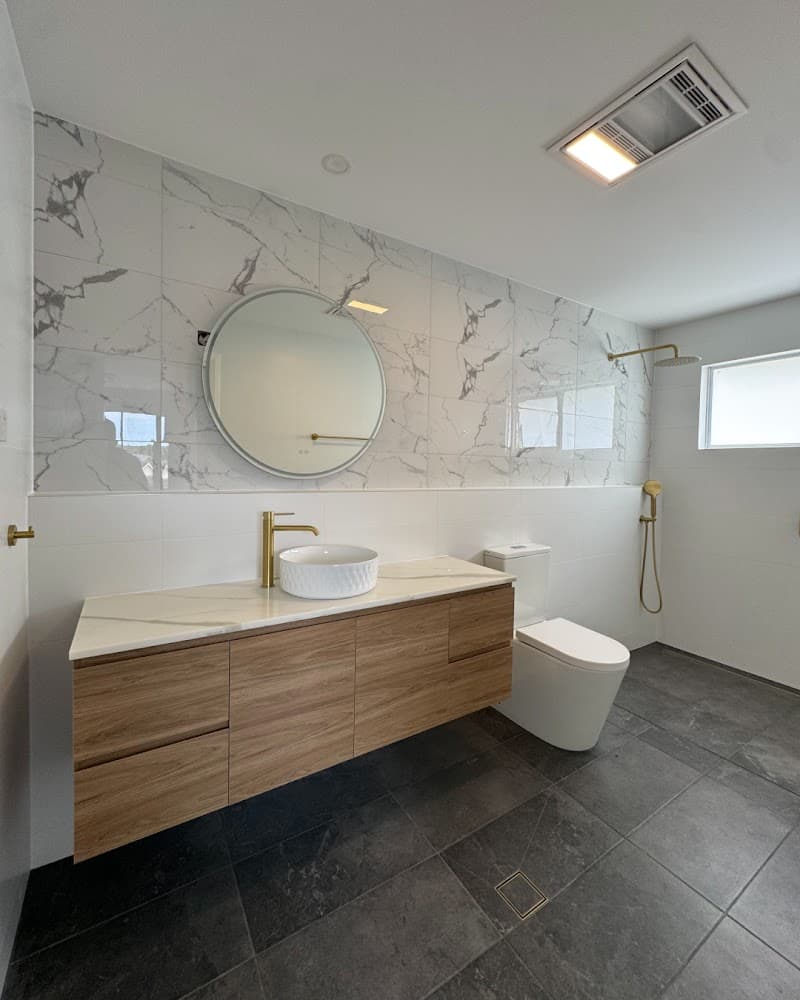 Keystone Home Additions bathroom renovation work in Penrith
