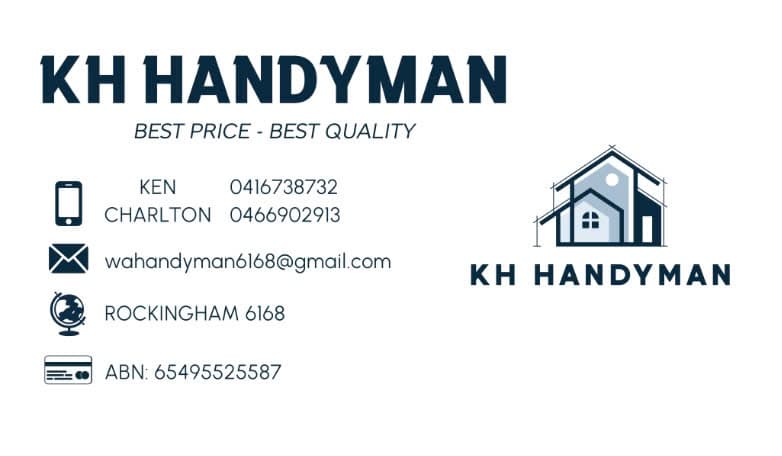 KH HANDYMAN handyman work in Rockingham