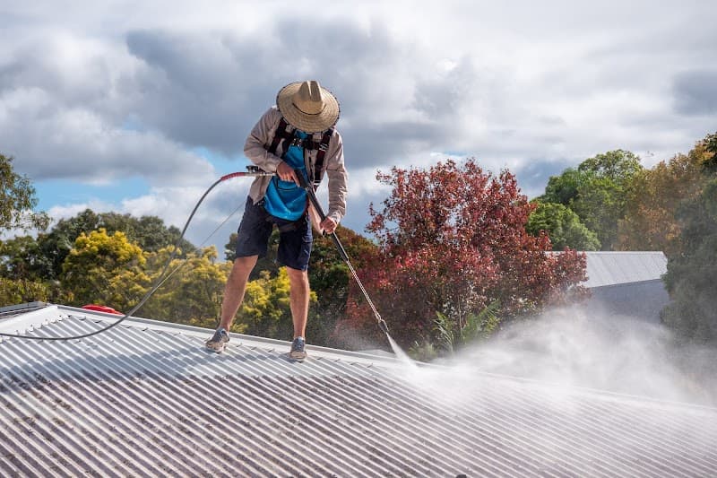 Kleen Genie | Roof Cleaning & House Washing Brisbane gutter cleaning work in Enoggera