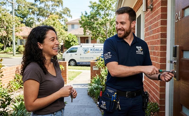 Koala Locksmith Sydney locksmith work in Glebe