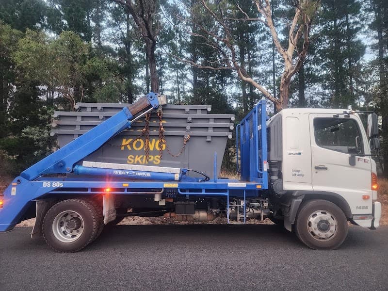 Kong Skip Bins Canberra rubbish removal work in Sutton