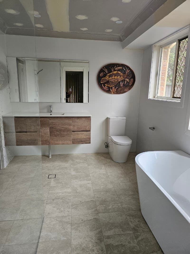 kr coastwide tiling and bathroom renovations bathroom renovation work in Budgewoi