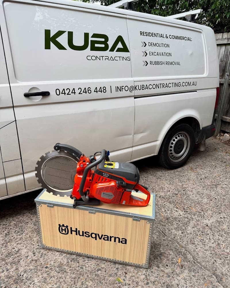 Kuba Contracting demolition work in Narraweena