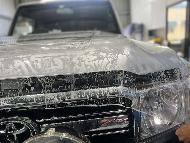 Kustom Print Werx window tinting work in Cardiff