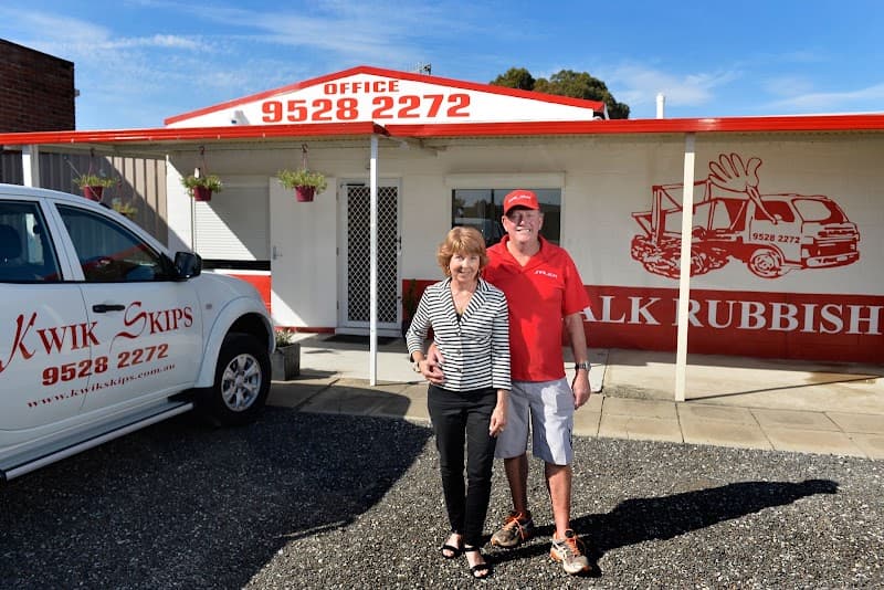 Kwik Skips rubbish removal work in Rockingham