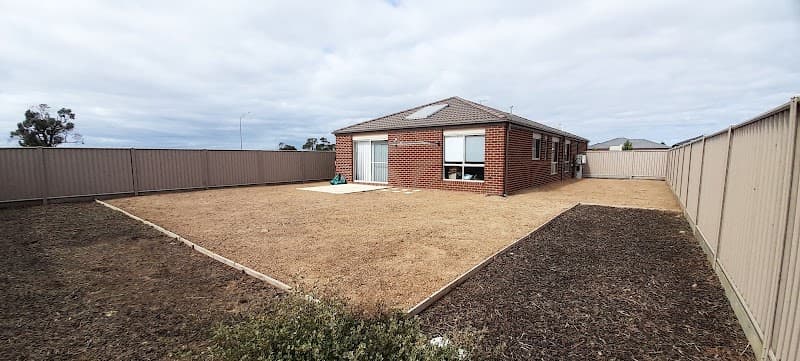 Lawn Logic Ballarat landscaping work in Brown Hill