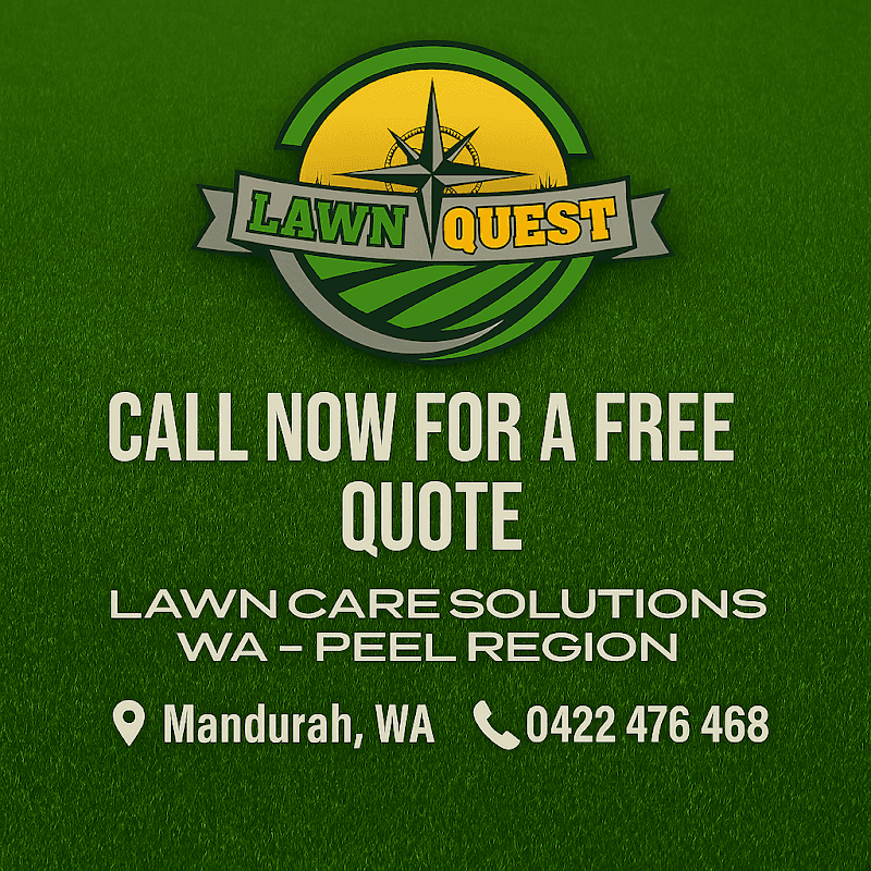 Lawn Quest lawn care work in Mandurah