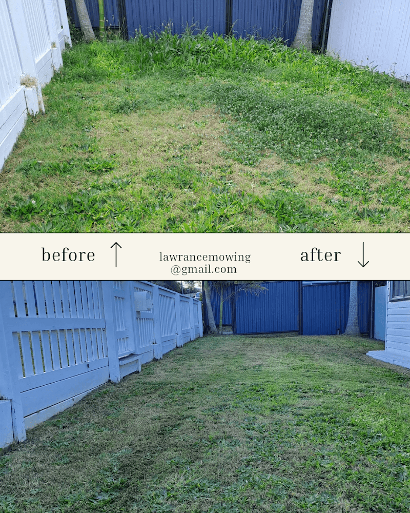 Lawrance Mowing and Maintenance lawn care work in North Ipswich