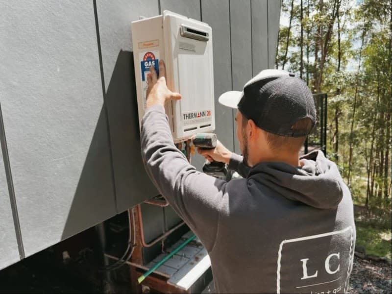 LC Plumbing & Gas plumber work in Rangeville