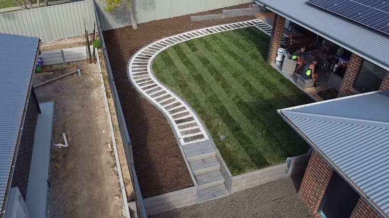 LEADING OUTDOOR SOLUTIONS landscaping work in Mitchell