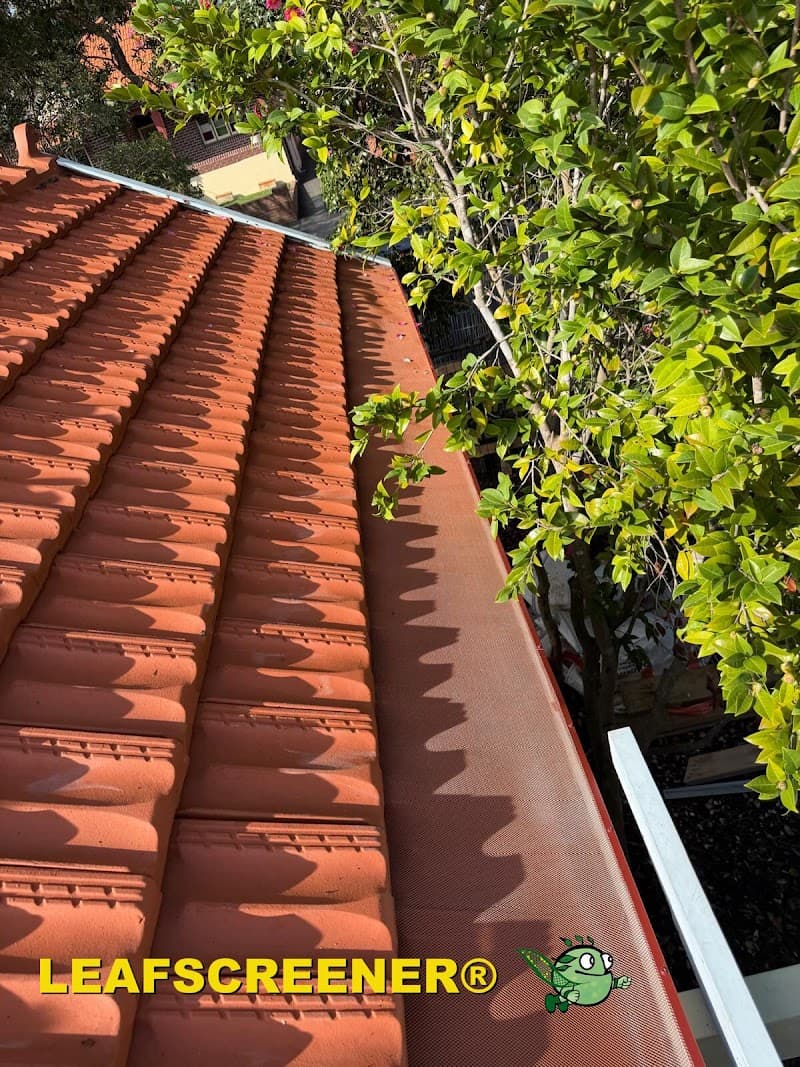 Leafscreener gutter cleaning work in Melbourne