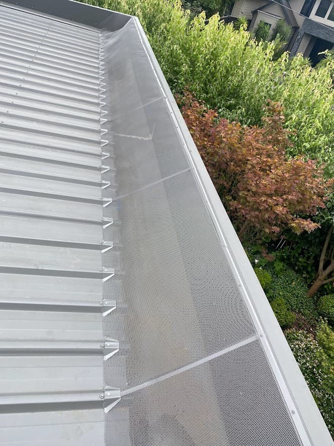 Leafscreener gutter cleaning work in Melbourne