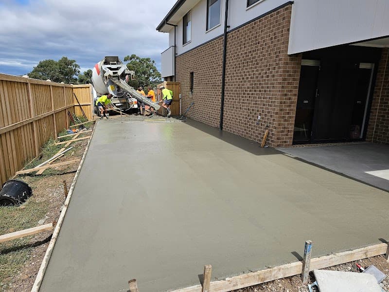 Leavy Concreting & Sons concreting work in Newtown