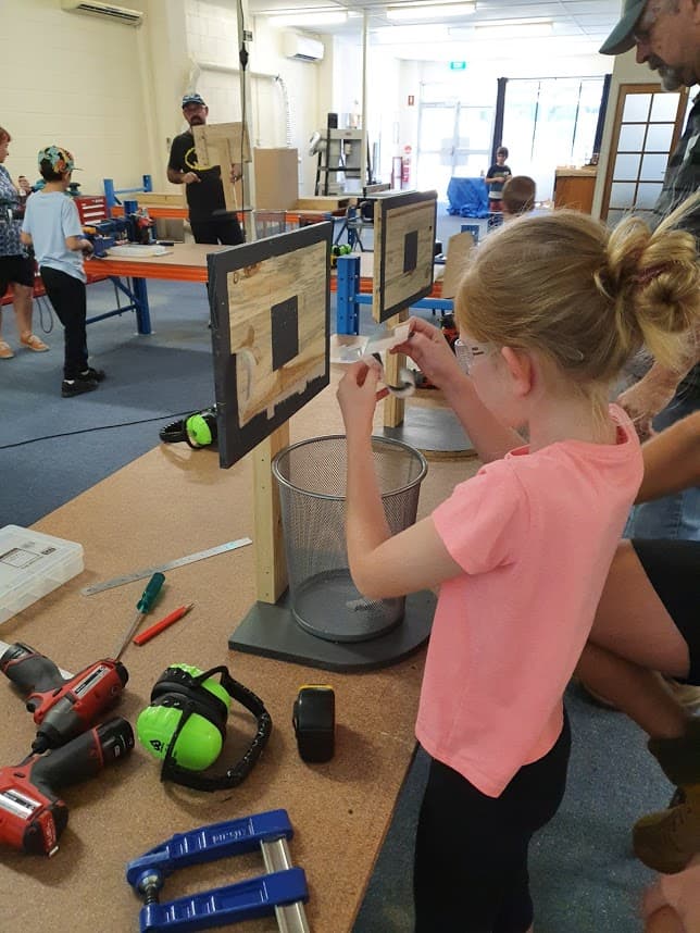 Life Skills Queensland carpentry work in Currajong