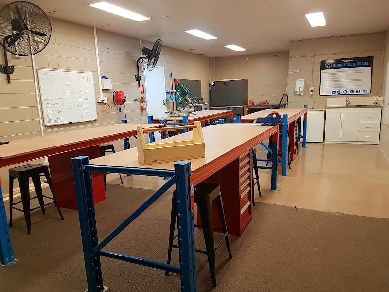 Life Skills Queensland carpentry work in Currajong