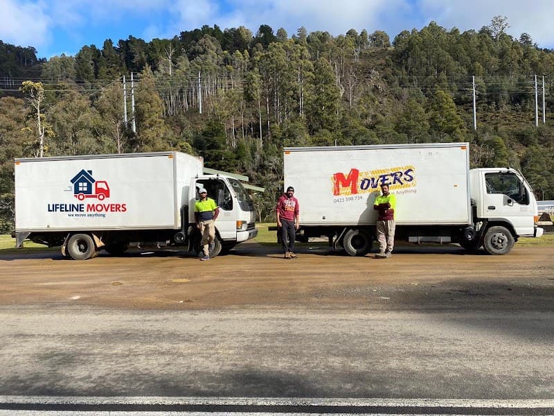 Lifeline Movers Hobart removalist work in Moonah