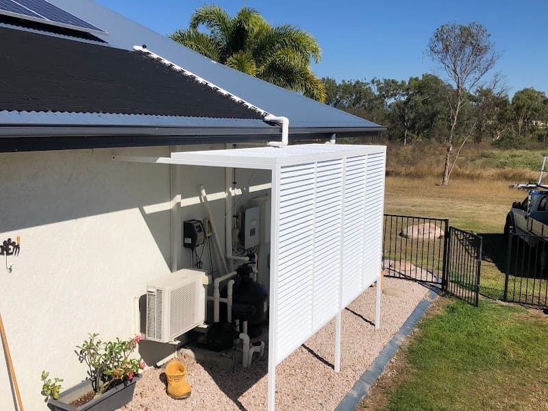 Lifestyle Aluminium Lattice fencing work in West End