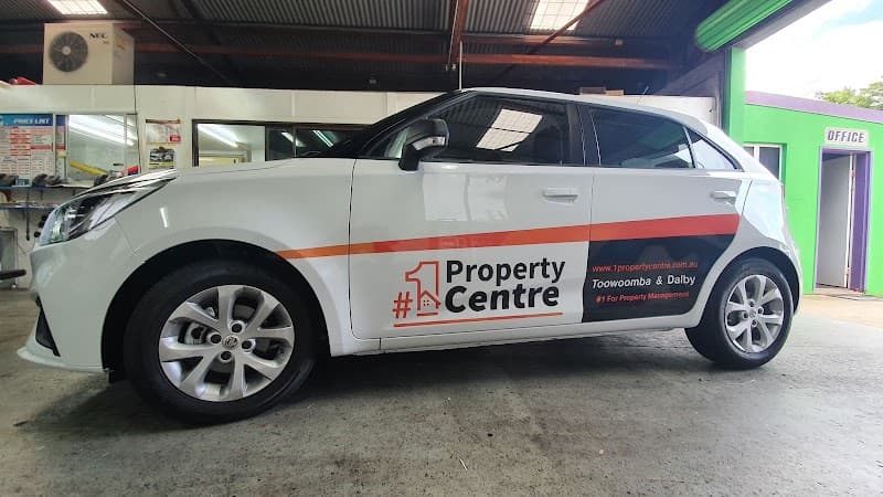Linear Graphics Qld P/L window tinting work in Toowoomba City