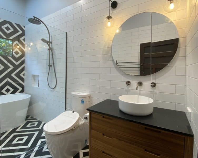 Lingwood Construction bathroom renovation work in Leschenault