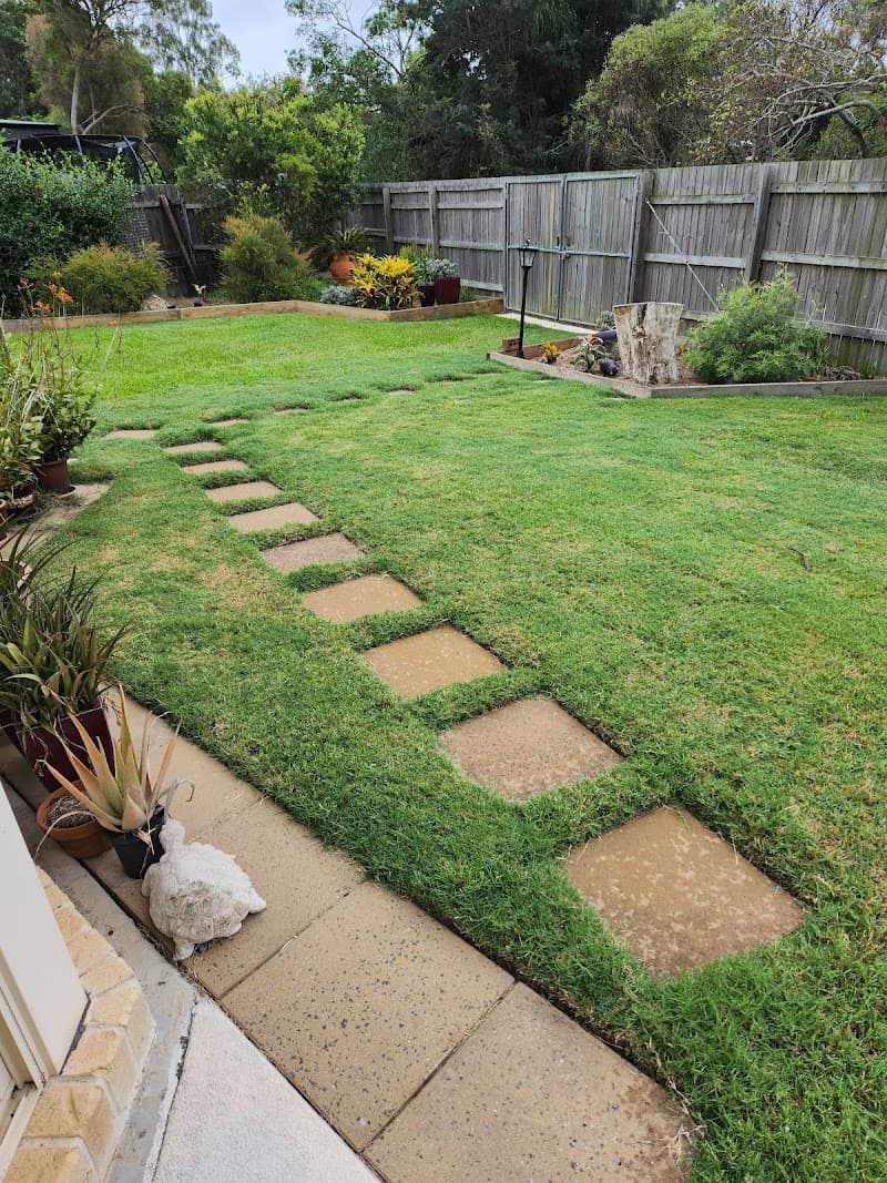 Little Clippers lawn care work in Burpengary