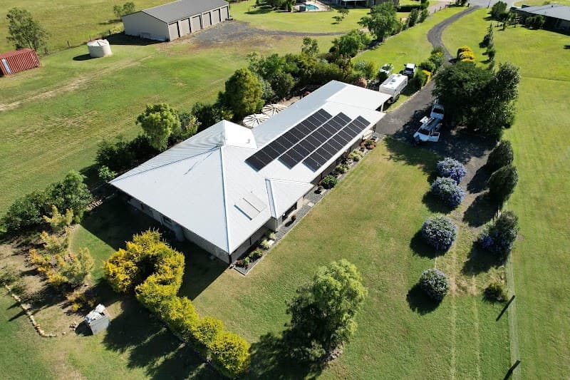 LMS Electrical solar panel installation work in Slacks Creek